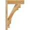 Ekena Millwork Merced Block Rough Sawn Outlooker, Western Red Cedar, 6"W x 20"D x 32"H OUT06X20X32MRC05RWR - alternate 2